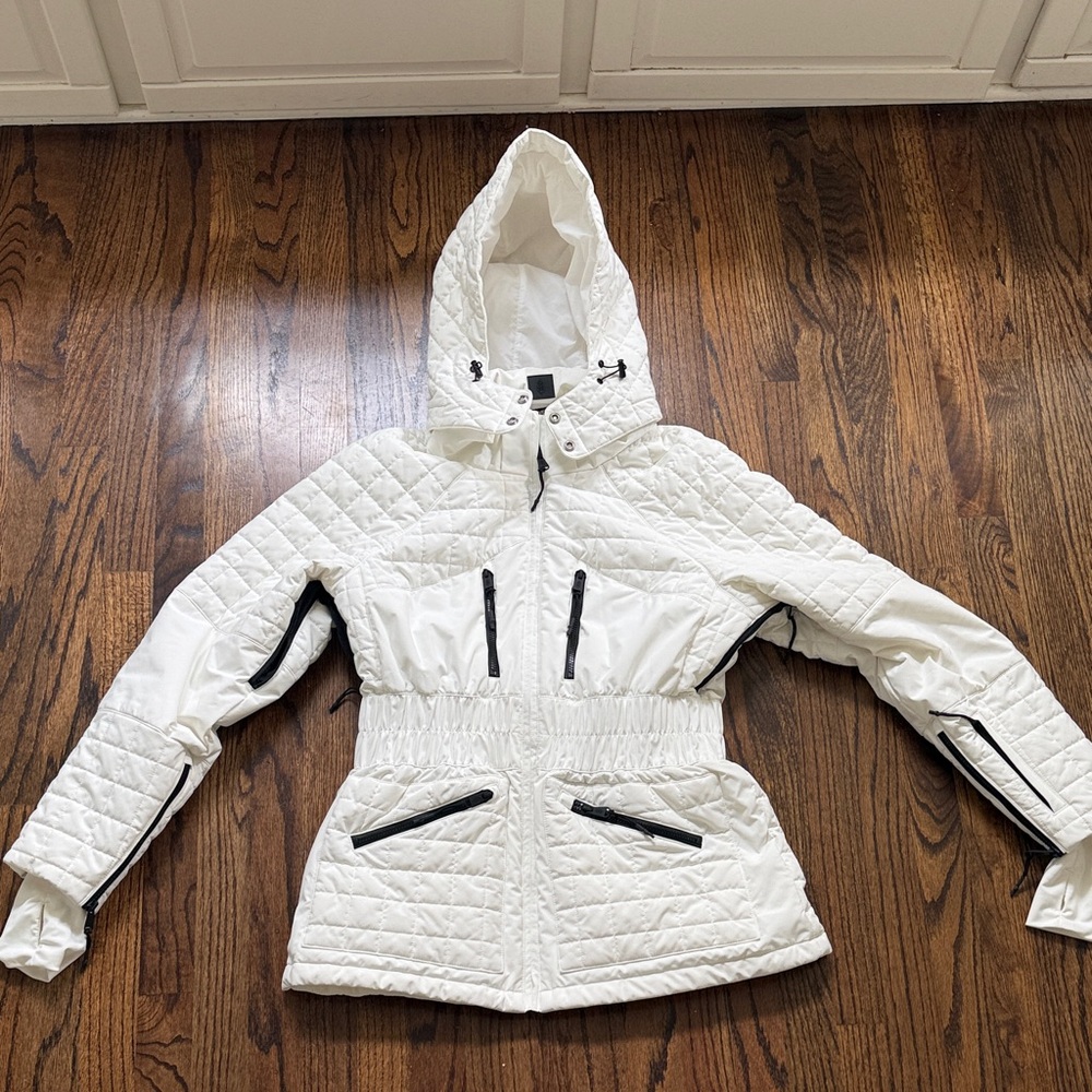 FP Movement by Free People Quilted White Ski Jacket